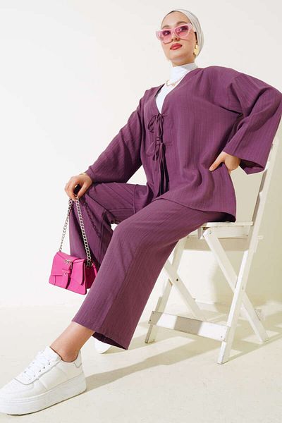 VOLT CLOTHİNG Set dublu kimono pentru damă