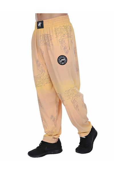 Big Sam Ethnic Pattern Baggy Cut Sweatpants Body Pants 1163