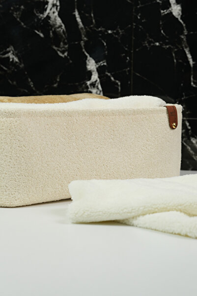 PH Prendi Home Ορθογώνιο καλάθι πετσετών - Οργανωτής γραφείου σε συρτάρι (12,5x37x25)