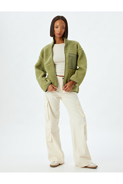 Koton Khaki ifjúsági pulóver 5WAL10117IK