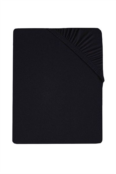 COTENCONCEPT 120x200 см обикновен памучен чаршаф с единична еластична прилепнала материя
