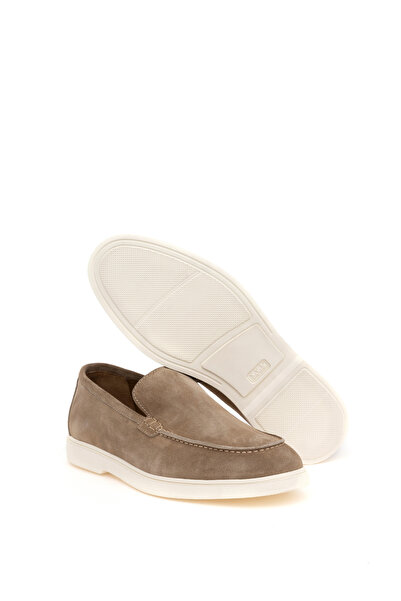 Cacharel Bej Eva Taban %100 Deri Loafer Ayakkabı 50287554-VR011