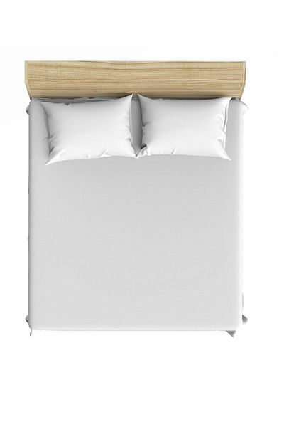 Maki White 90x190 Single Fitted Sheet Set