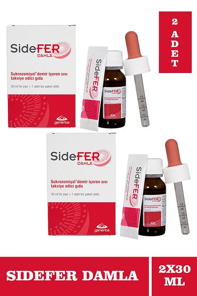 Sidefer 30 ml Drops - 2 Pieces