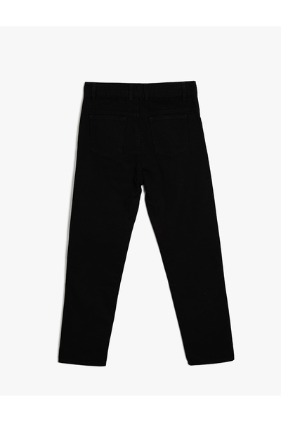 Koton Erkek Çocuk Kanvas Pantolon 5WKB40046TW