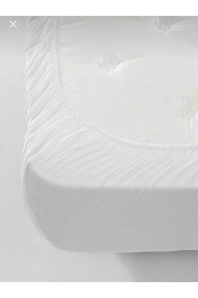 MODA HOME Elastic Combed Cotton Bed Sheet