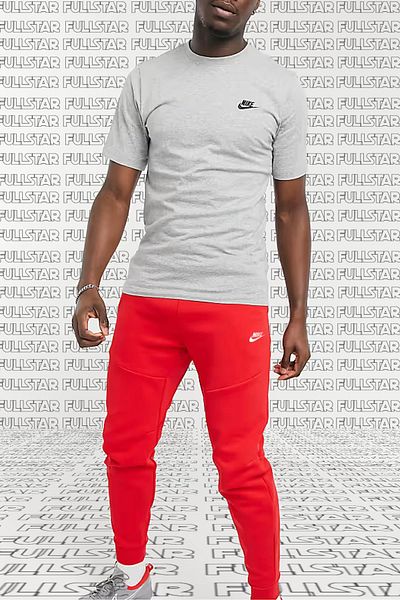Nike Sportswear Tech Fleece Mens Jogger Red Men's Sweatpants Red