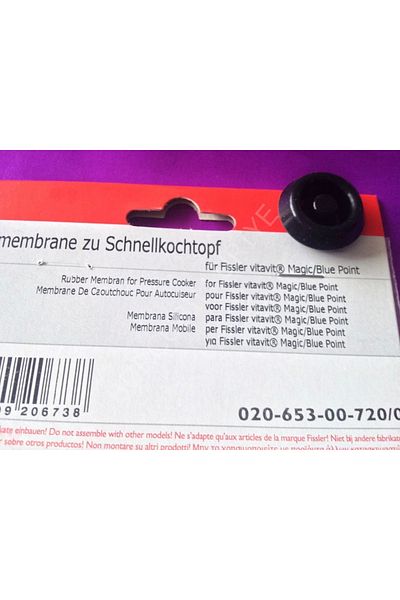 Fissler Valve Gasket (Vitaquick) Cover Rubber Gasket