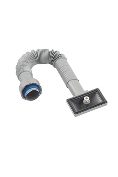 LVA Körüklü Evye Lavabo Yan Taşma Borusu Set