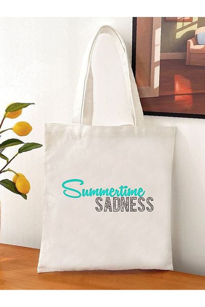 Cemira Lana Del Rey Summertime Sadness Designed Tote Bag υφασμάτινη τσάντα