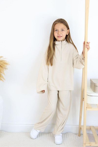meymers Corded Towel Fabric Girl's Set