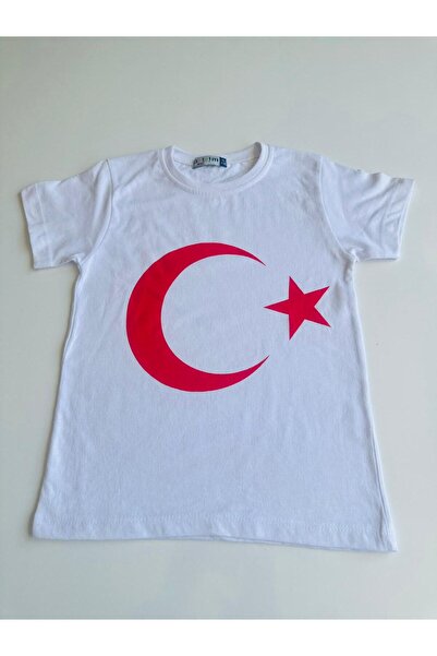 Gala Tricou UNISEX - Cu Steaua Lunii și Steagul Turciei