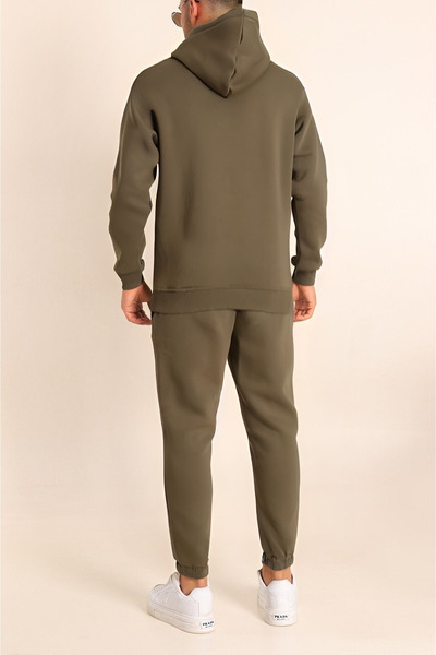 ruNadeS Ανδρικό σετ αθλητικής φόρμας με μεγάλο καπάκι Footie Kangaroo Pocket - Διαφορετική ημερομηνία