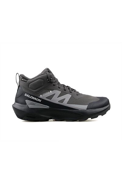 Salomon Men's Outdoor Boots - Elixir Activ Mid, Gore-Tex Waterproof, Smoked