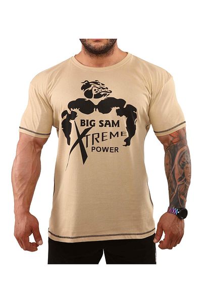 Big Sam Desert Yellow T-Shirt 2852