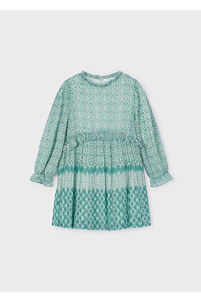 MAYORAL Κοριτσίστικο Φόρεμα WATER GREEN