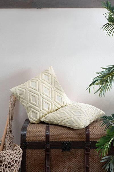 Vannes Home Bohem Punch 2'li Dekoratif Kırlent Kılıfı Yastık Kılıfı Çift Tara...