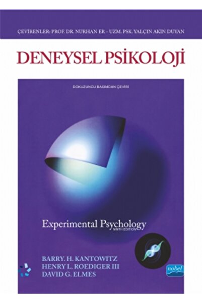 Nobel Akademik Yayıncılık DENEYSEL PSİKOLOJİ - Experimental Psychology