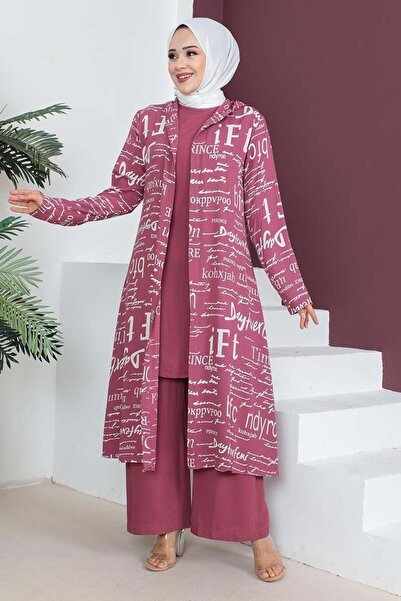 SGS Σετ χιτζάμπ 3 τεμαχίων Dried Rose