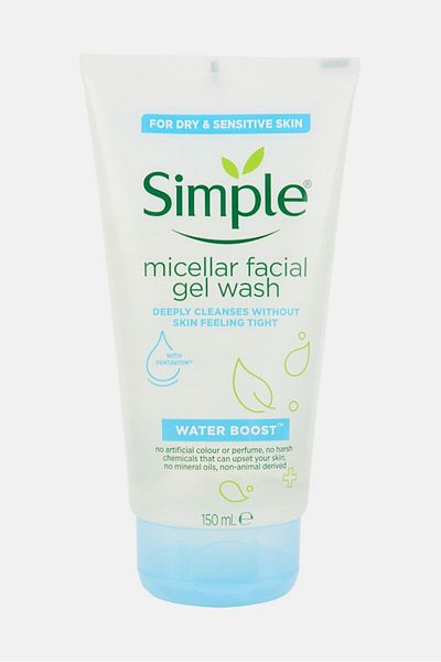 Simple Micellar Facial Gel Wash 150ml, Blue