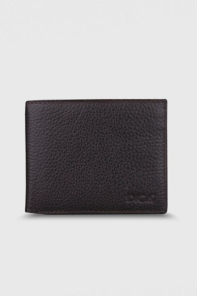 DİGA 777 Model Real Leather Brown Wallet
