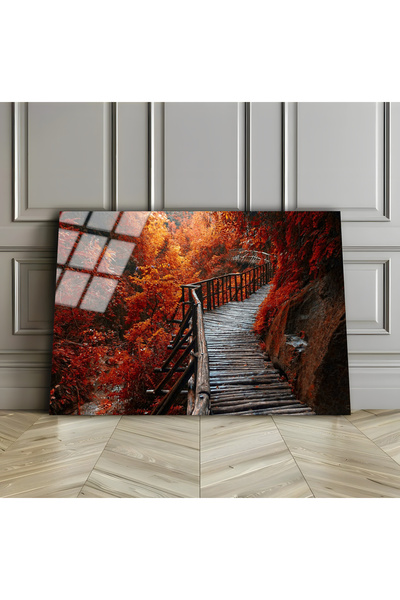 Harikabirev HARİKABİREV | STICLA INRUPATĂ (TEMPERATĂ) PENTRU PENTRU TAPETUL N...