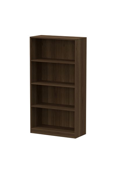 Mahmayi Wooden Storage Display Shelves 4-Tier Freestanding, Zabrano