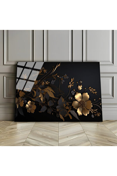 Harikabirev HARİKABİREV | PIECE DE STICLA INESPRIMABILĂ (TEMPERATĂ) TABLOA FL...