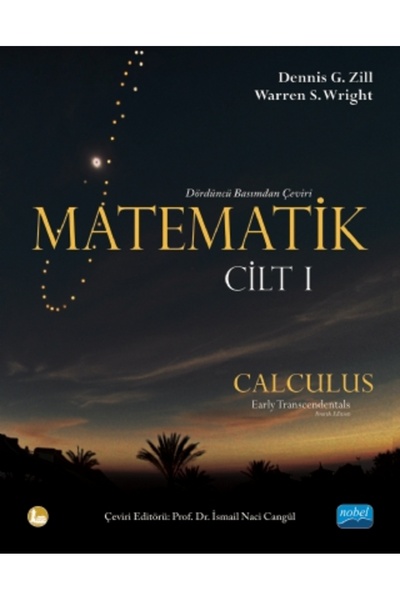 Nobel Akademik Yayıncılık MATEMATİK Cilt I - Calculus Early Transcendentals