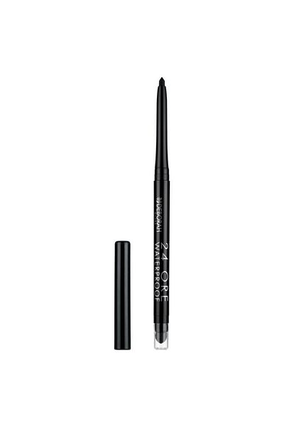 Deborah 24ore Waterproof Waterproof All-Day Eye Pencil No:1 Black