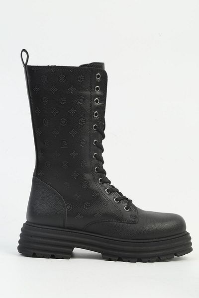 Pierre Cardin ®   PC-54142 - 3076 Μαύρα Γυναικεία Μποτάκια