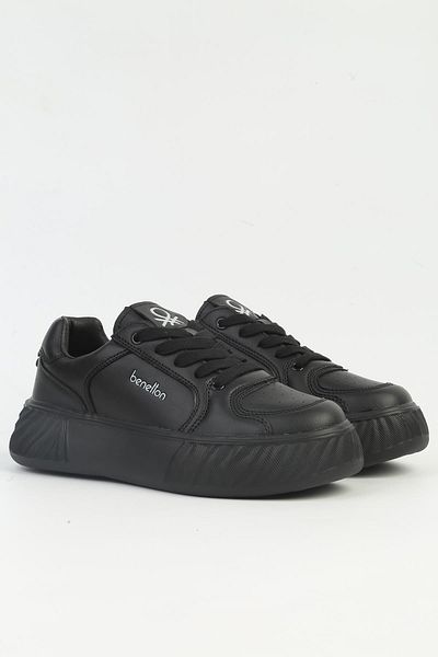 Benetton Pantofi sport pentru femei BNI-11038 negri importați