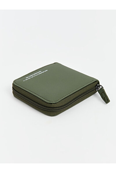 LC Waikiki Men's Wallet with Writing Detail