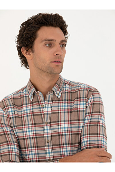 Cacharel Vizon Regular Fit Uzun Kollu Gömlek 50272912-VR052