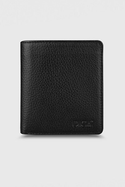 DİGA 705 Model Real Leather Black Wallet
