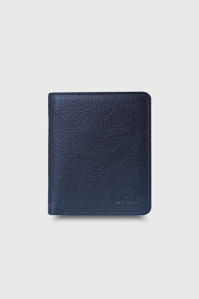 DİGA 706 Model Real Leather Navy Blue Wallet