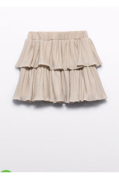 Abel & Lula Fusta din tricot plisat pentru fetiță