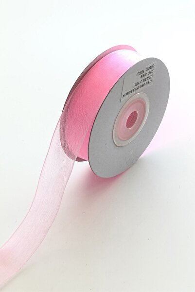 Limelia Panglică din organza roz 2 cm