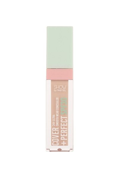 Show by Pastel كوفر كونسيلر مثالي بعامل حماية من الشمس 30 - عامل حماية من الشمس بدرجة 30، Ultra Kapatıcı 302 Light Rose