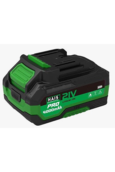 Hais HAISPRO Profesyonel Akülü El Aletleri İçin Yedek Batarya 4.0 Ah 21 V