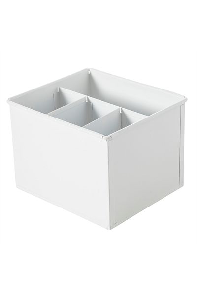 Mudo Home Roman Organizer - Matte White, Compartmented, 19x16x13