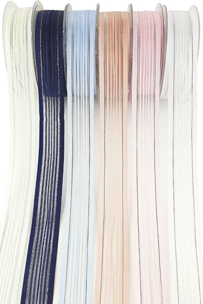 Limelia 2,5 cm 25 mt Panglică cu șnur