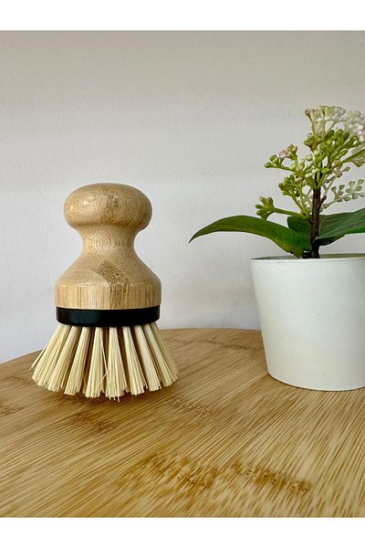 ANJEAHOME Gabon Bamboo Handle-Free Decorative Brush