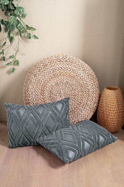 Vannes Home Bohem Punch 2'li Dekoratif Kırlent Kılıfı Yastık Kılıfı Çift Tara...