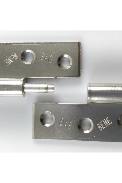 Adilon Aluminum Right Okka Hinge Nickel 4 Cm. 2 Pieces
