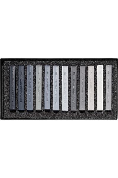 LYRA Polycrayons Powder Pastel Grey Tones Box of 12