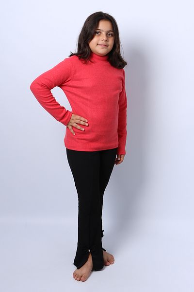 HÇM Girl - Knitwear Plain Bodysuit, Turtleneck, D1