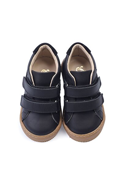 Bebbini Bonny-Siyah Ortopedik İlk Adım Çocuk Bot