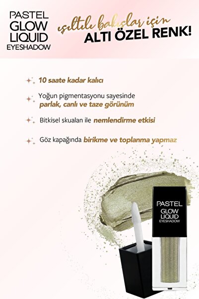 Pastel Glow Liquid Eyeshadow 224 Rainforest - Göz Farı