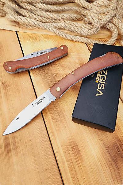 LAZBİSA Epoksi Sap Çakı Kamp Çakısı Outdoor Piknik Çakısı Bıçağı Mutfak Bıçak Bıçağı ( Çk202 )